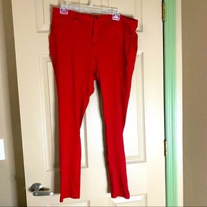 Make a statement red pants!